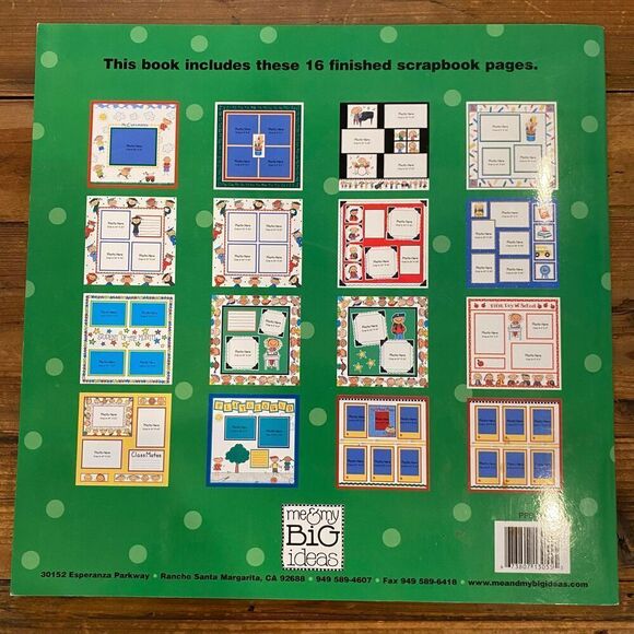 Power Page Instant Scrapbook Set of 5 Spring, Summer, Fall, Winter, School Days - Picture 12 of 16